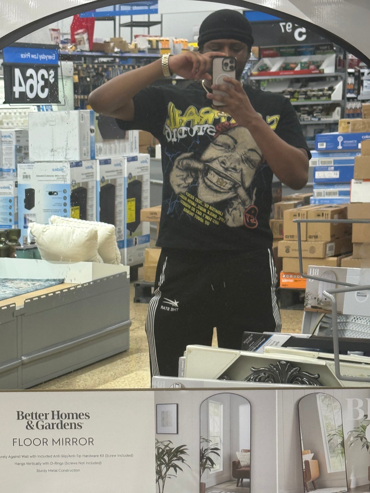 LIVE LIFE BLK 100 PERCENT COTTON