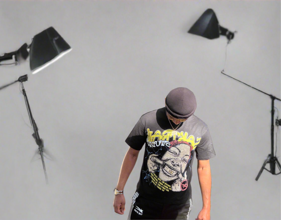 LIVE LIFE BLK 100 PERCENT COTTON